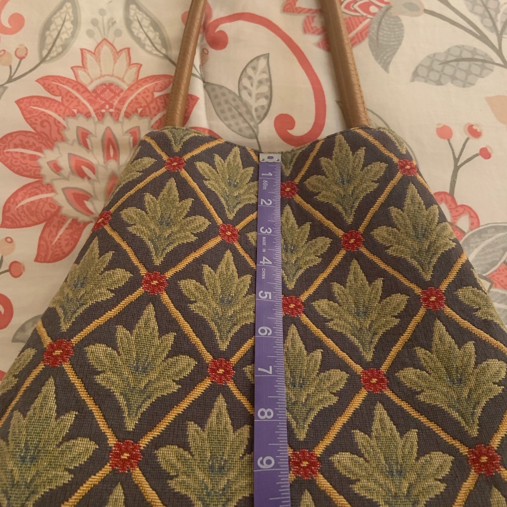 Zalo Needlepoint purse- made in Spain